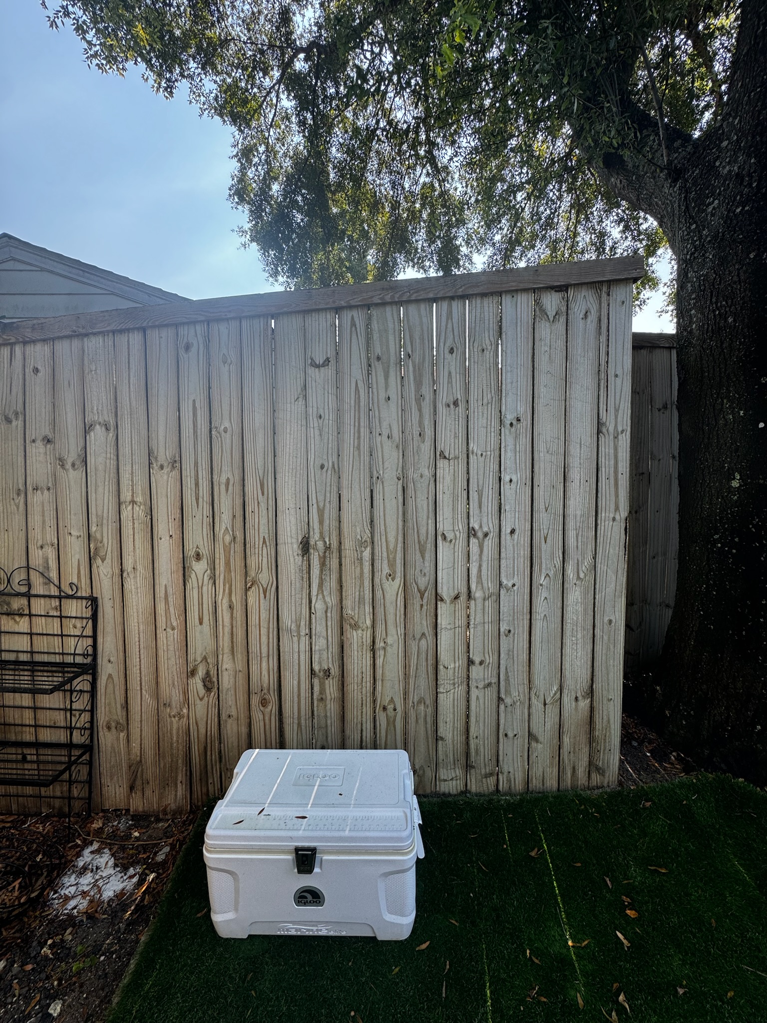 Fence cleaning service